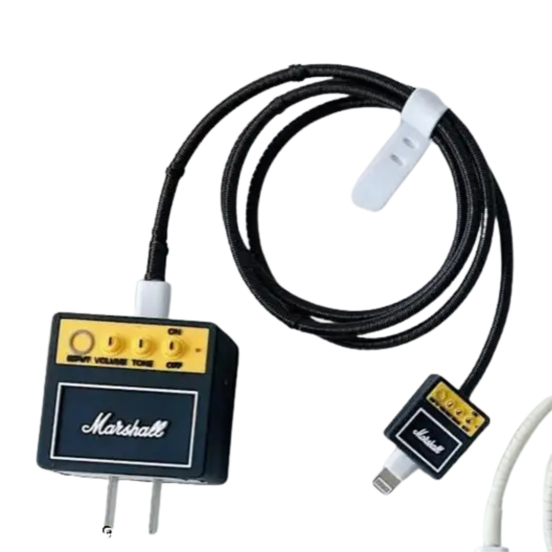 Marshall Speaker 3D iPhone Charger Adapter & Cable Cover