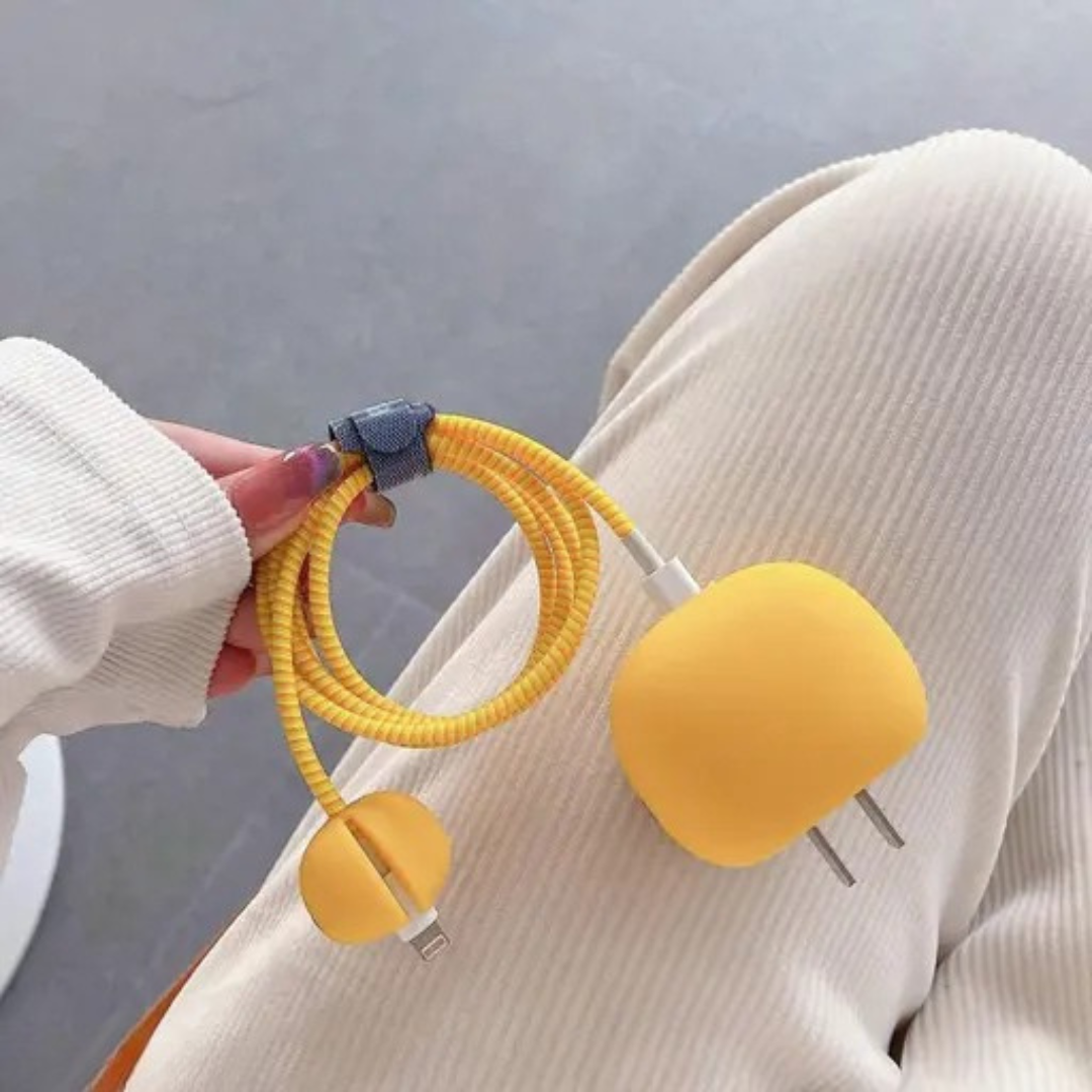 Minion 3D iPhone Charger Adapter & Cable Cover