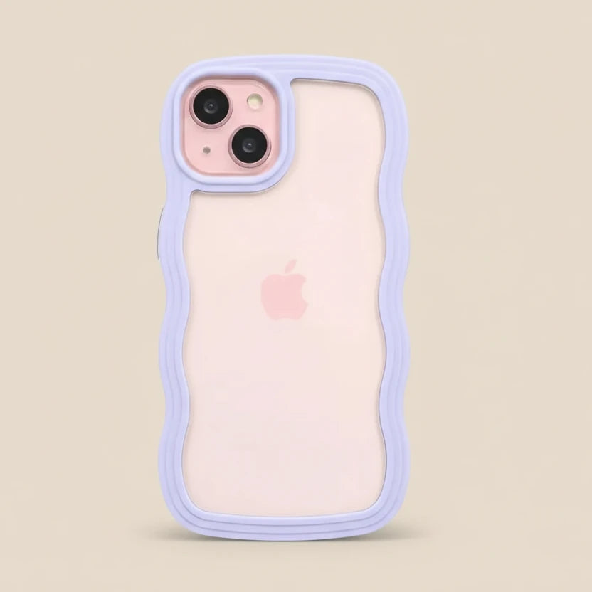 Curly Wave Premium Back Cover for iPhone 12