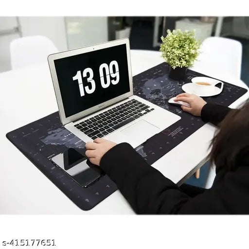 World Map Anti-Slip Extended Desk Mat