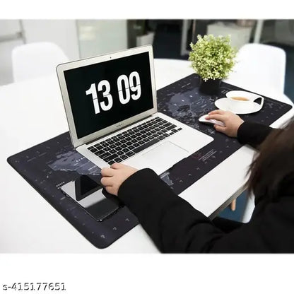 World Map Anti-Slip Extended Desk Mat
