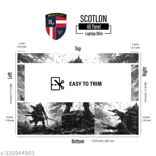 Warrior Laptop Skin | 15.7 x 11 Inches