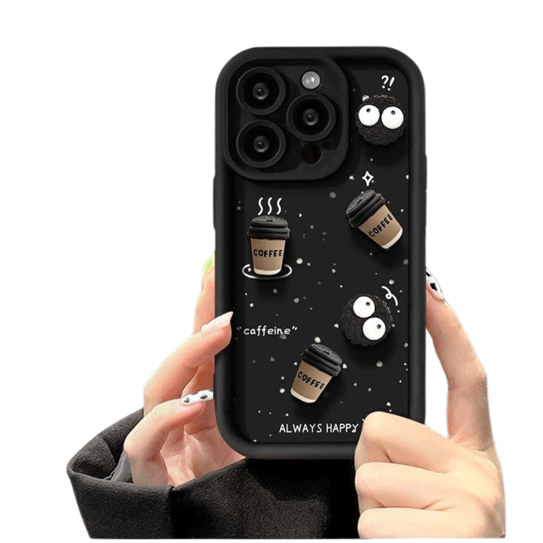 Coffee Cup 3D Back Cover for iPhone 12 Pro