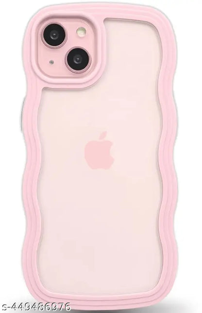 Curly Wave Premium Back Cover for iPhone 15
