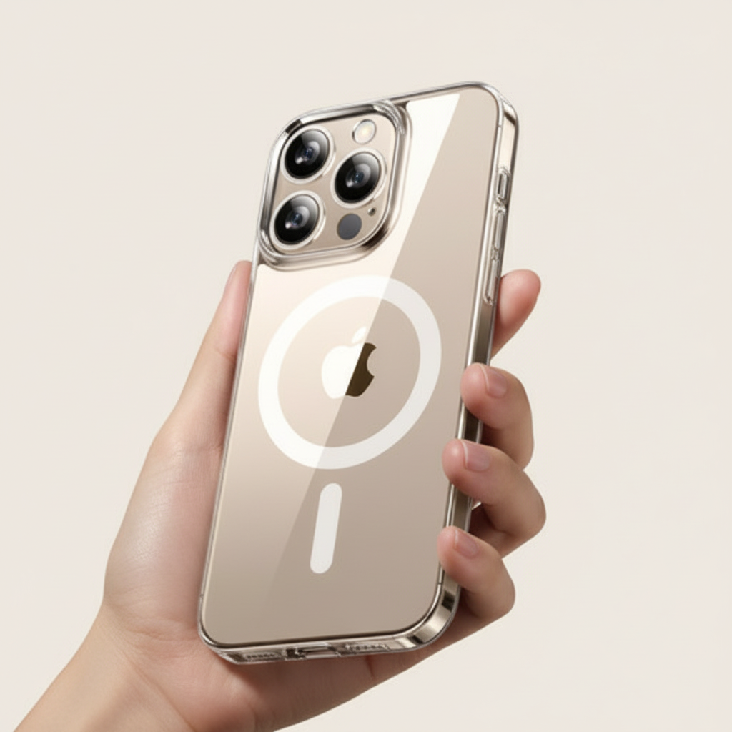 Anti-Yellow MagSafe Clear Case for iPhone