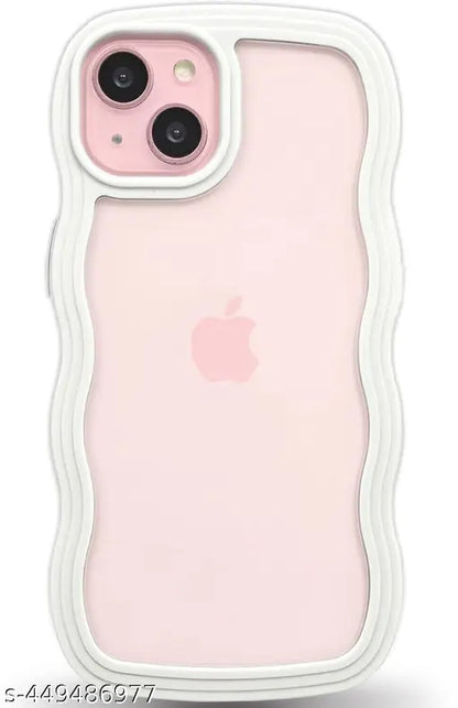 Curly Wave Premium Back Cover for iPhone 15