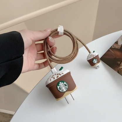Starbucks 3D iPhone Charger Adapter & Cable Cover