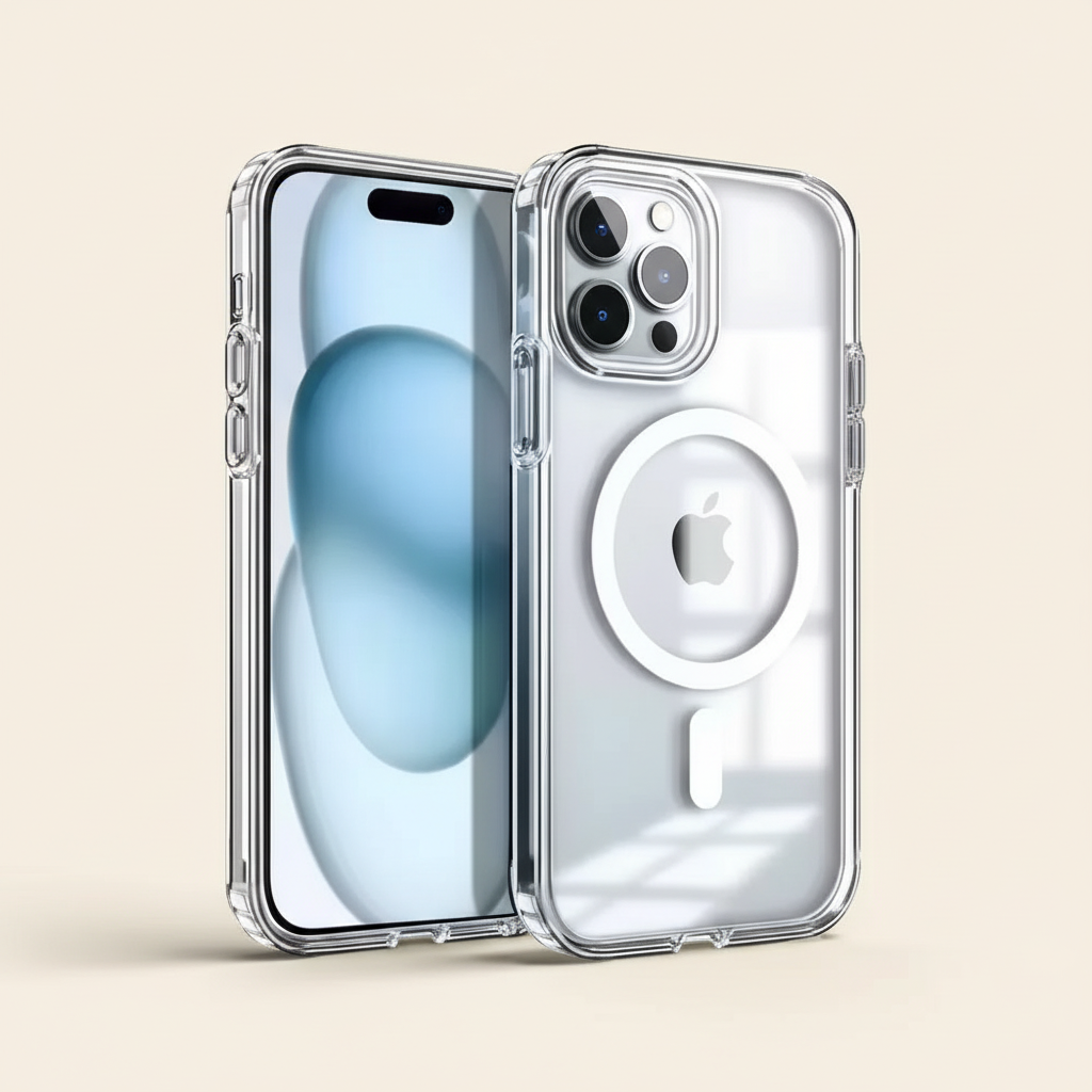 Anti-Yellow MagSafe Clear Case for iPhone