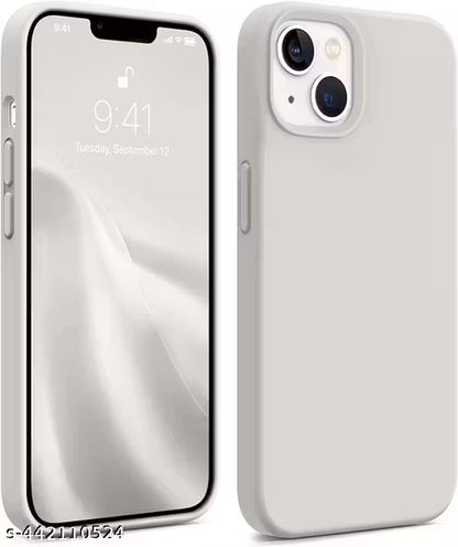 iPhone 14 Silicone Case - White