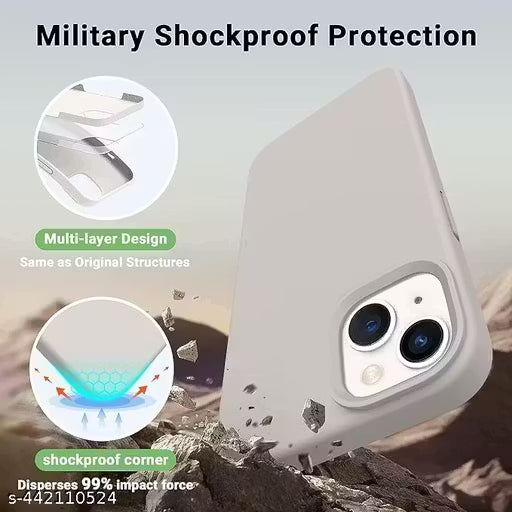 iPhone 14 Silicone Case - White