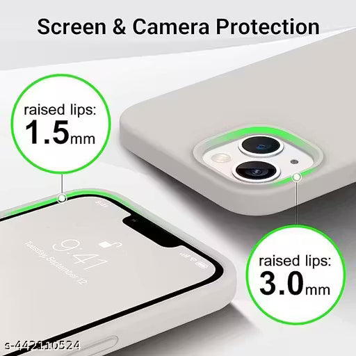 iPhone 14 Silicone Case - White