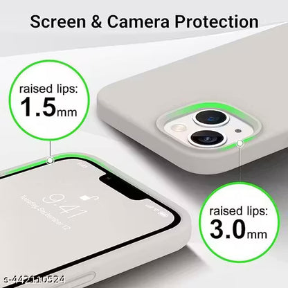 iPhone 14 Silicone Case - White